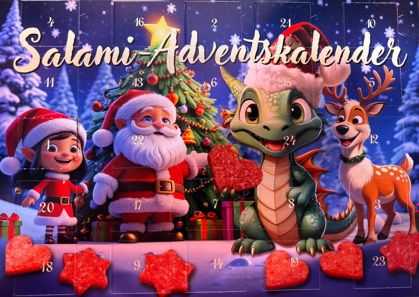 Salami Adventskalender 🎄✨ – Jeden Tag eine Überraschung!