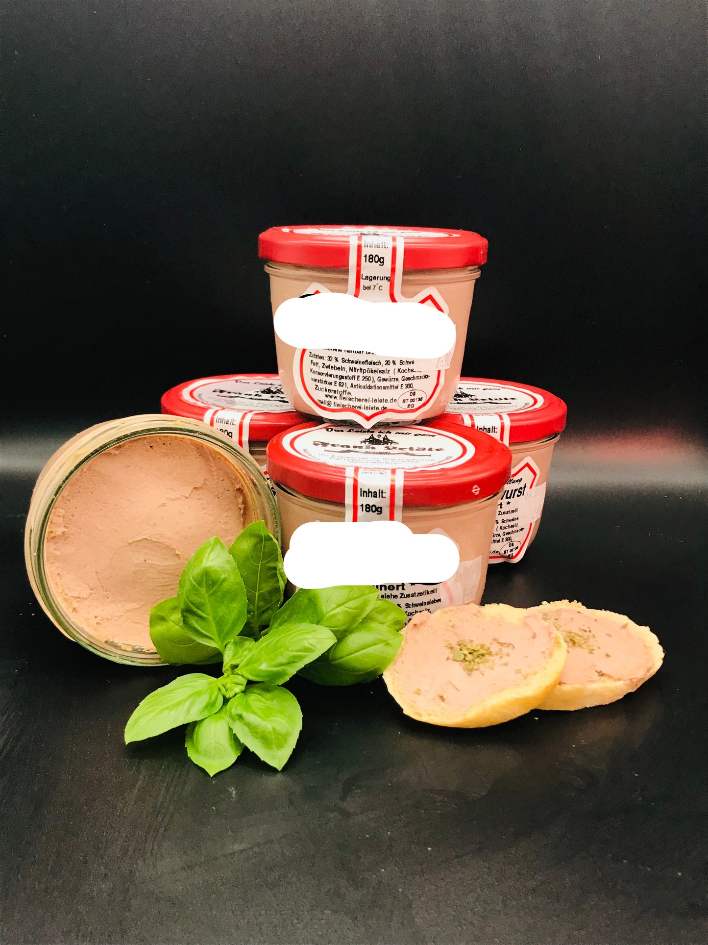 Feine Leberwurst im Glas – Mild & Cremig 180g