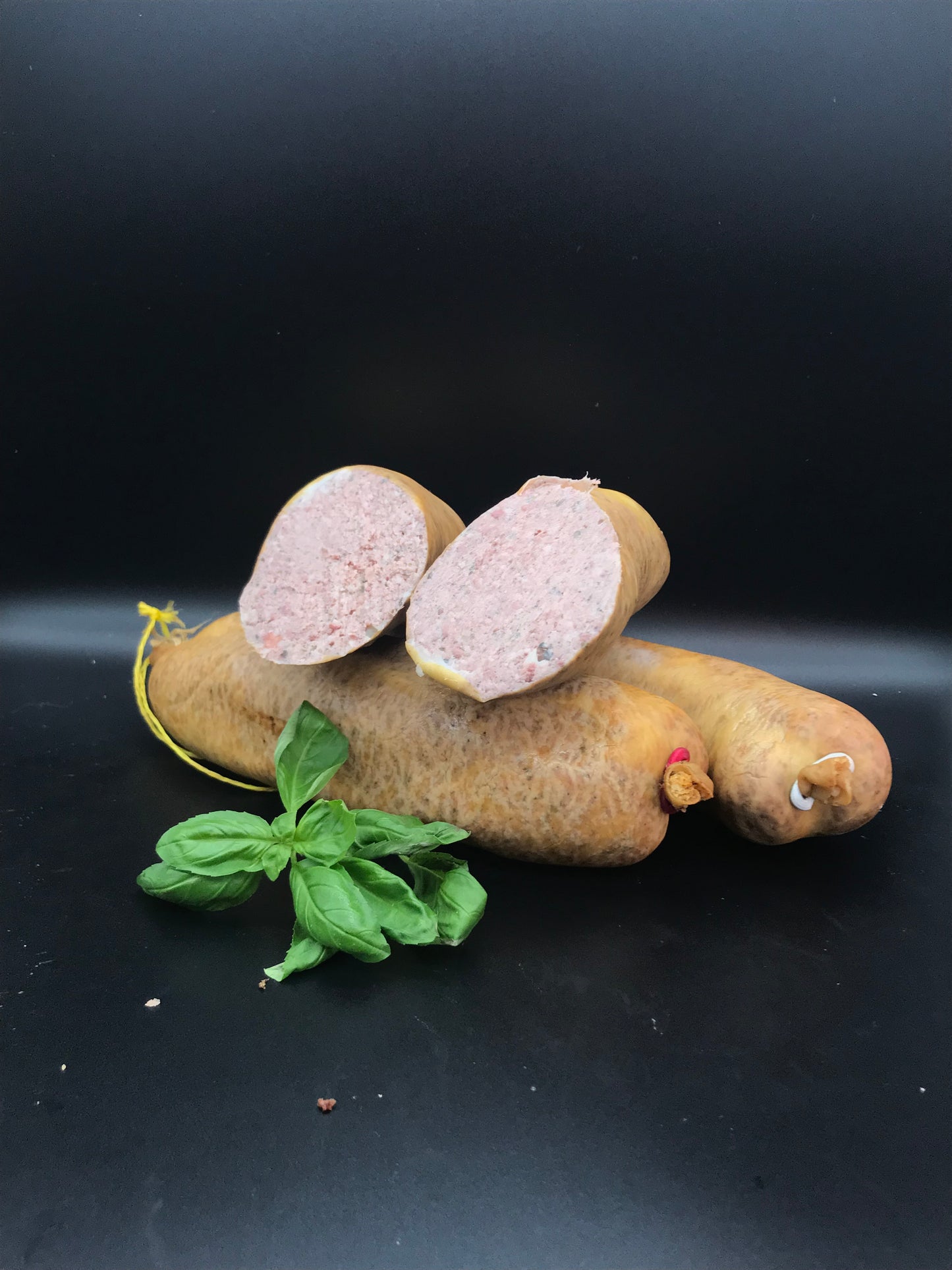Geräucherte Hausmacher Leberwurst im Darm ca. 400g