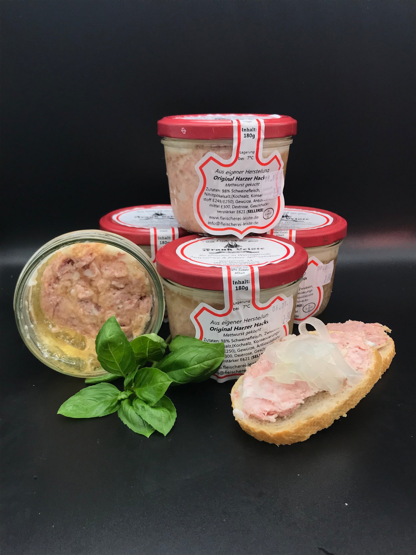 Harzer Hackels im Glas – Würzig & Pikant