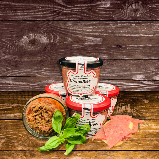 Deutsches Corned Beef im Glas – Herzhaft & Zart 350g