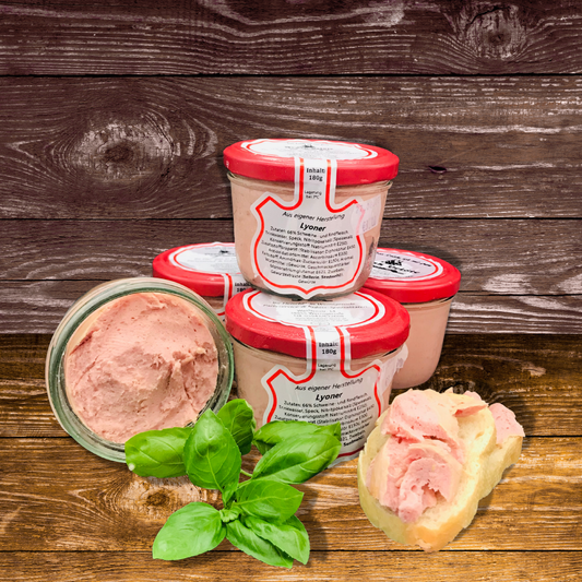 Lyoner – Klassische Fleischwurst ohne Einlage ca. 180g