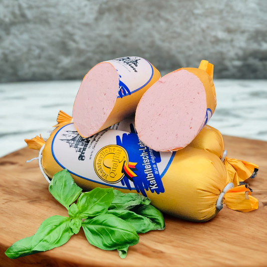 Kalbfleisch Leberwurst Portionswurst – Zart & Cremig (XX g)