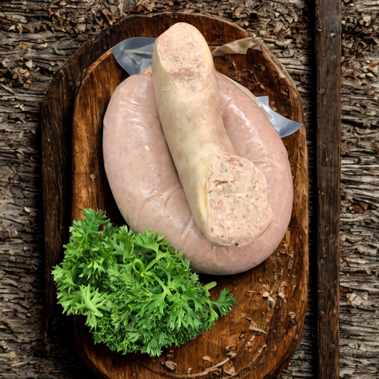Frische Hausmacher Leberwurst im Kranzdarm (ca. 400 g) 🐷
