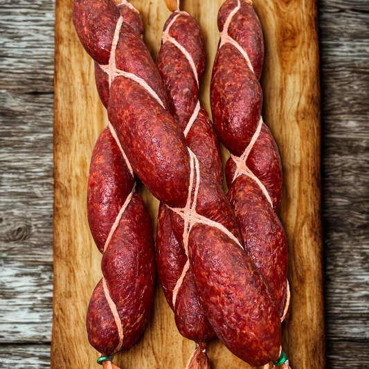 Hausgemachte Whisky-Salami – Edler Geschmack mit feiner Würze ca. 400g
